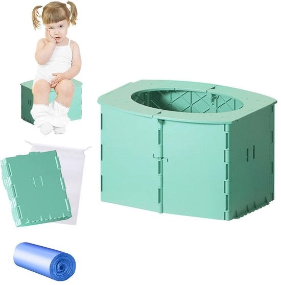 Bagno per bambini pieghevole - Leggero - Bagno portatile - Bagno per viaggio - Bagno per neonati - Igiene - Comodo per il trasporto