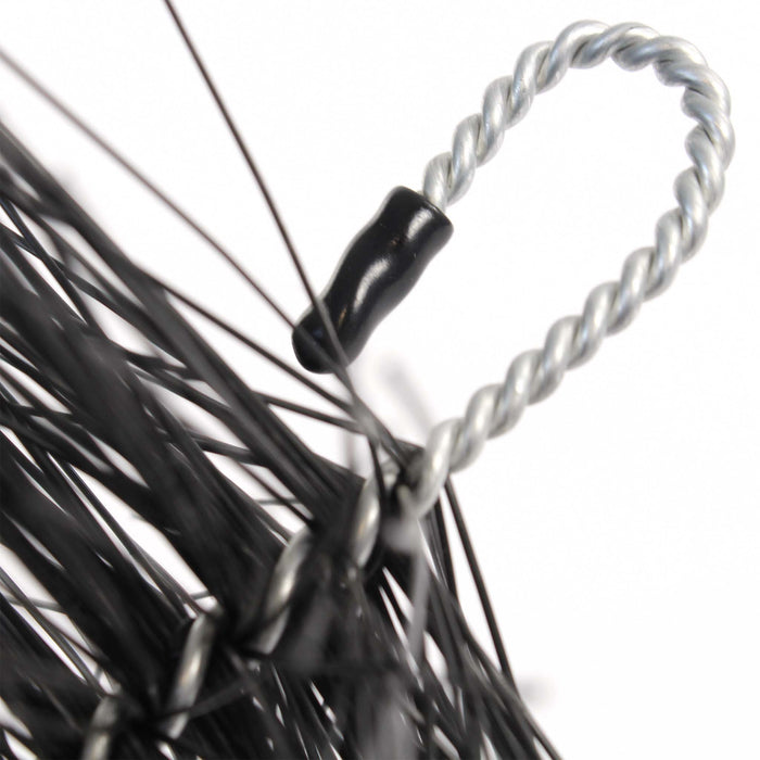 Spazzola per grondaie e Barriera anti piccioni 10 scovoli 12 m Ø 10,5 cm per pannelli fotovoltaici