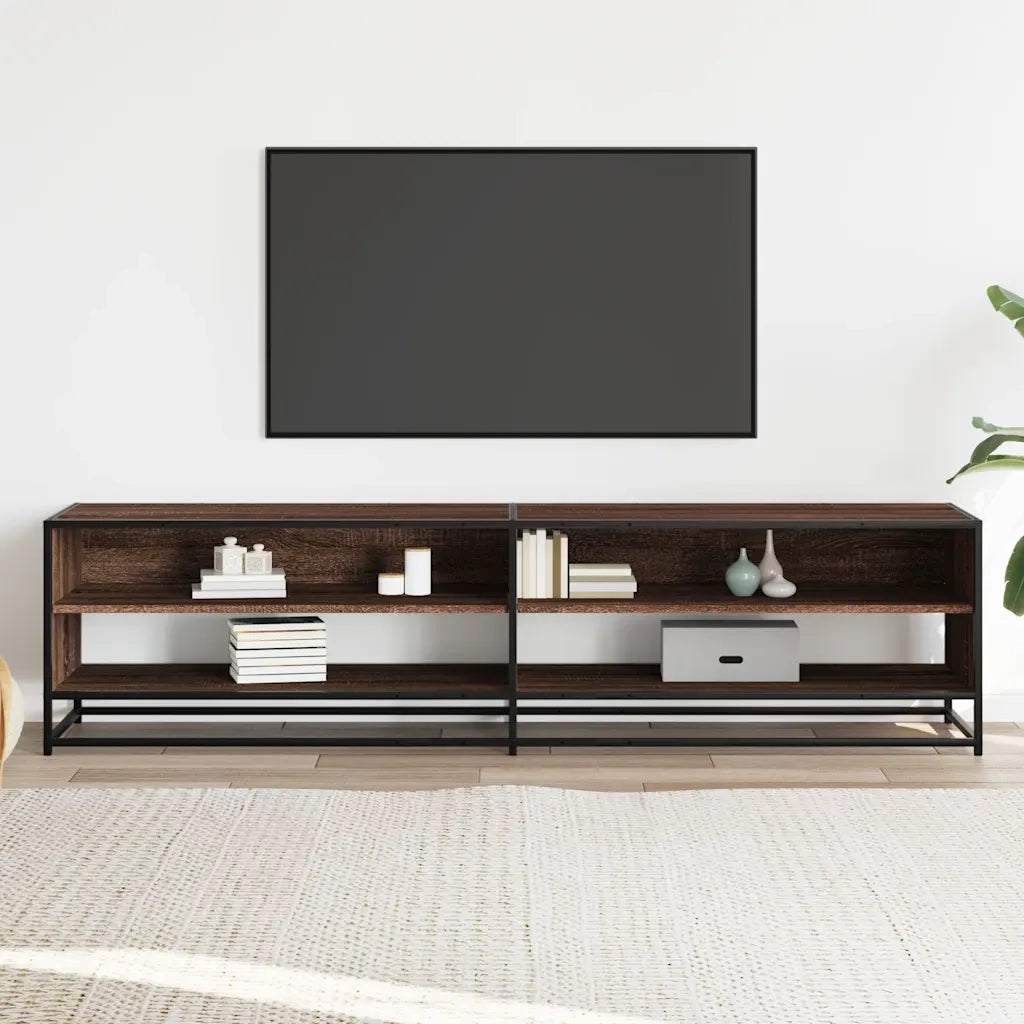 Mobile TV | Armadietto TV | Mobile Porta TV Rovere Marrone 180,5x40x46 cm in Truciolato