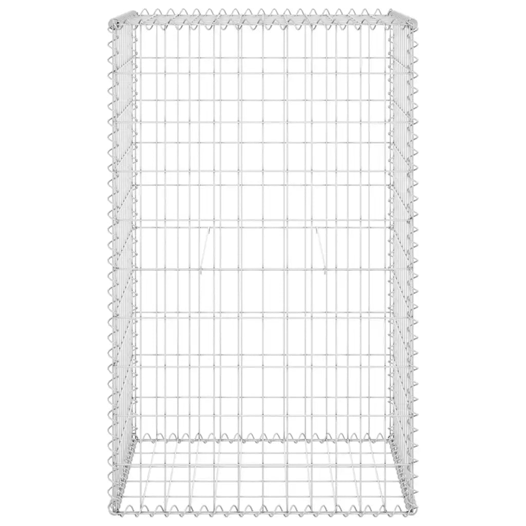Gabbione con Copertura in Acciaio Zincato 60x50x100 cm cod mxl 19411