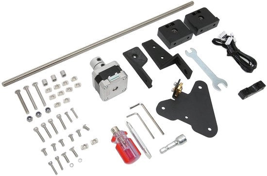 Kit di Aggiornamento - Migliorata Stabilità - Accessori Stampante 3D - Viti T8 2mm - Connettori in Alluminio - Motore Stepper Resistente allo Shock - Componenti Originele di Alta Qualità