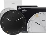 Orologio da Parete Classico a Batterie con Quadrante di Orologio Analogo e Quartz, Facile da Leggere, 30 cm di Diametro in Nero e Bianco, Modello BC17B, BC17W (2 pezzi)
