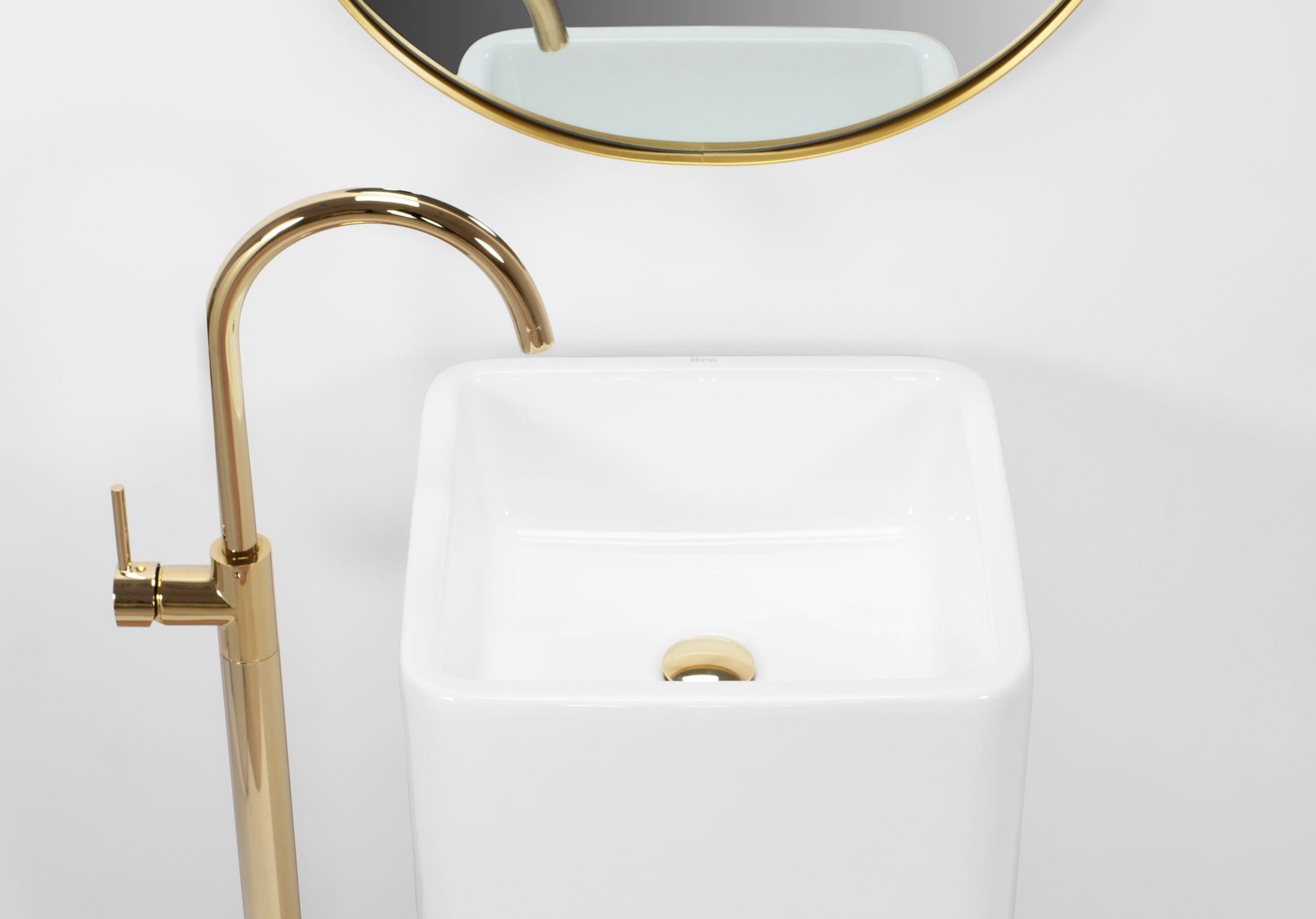 Lavabo Monolitico Rea Holly