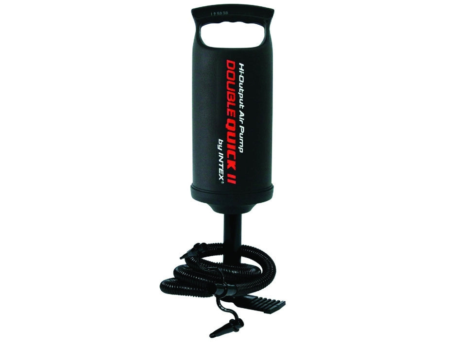 POMPA MANUALE PER GONFIARE DOUBLE QUICK II  cm.36h.  peso kg.0,70 (68614)    INTEX