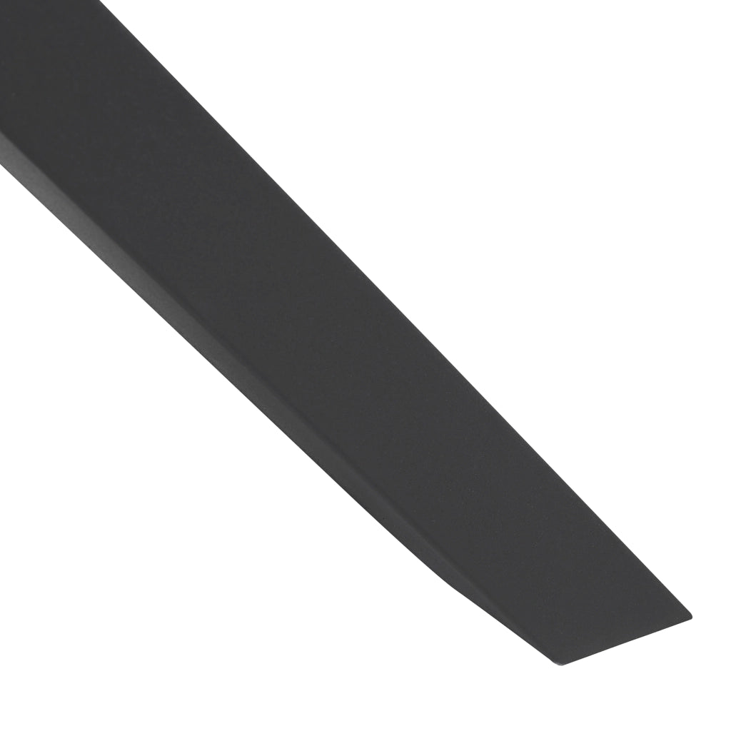 Set Greith di 2 Gambe a X per Mobili Fai da Te (AxL) 72 x 79 cm in Acciaio - Nero [en.casa]