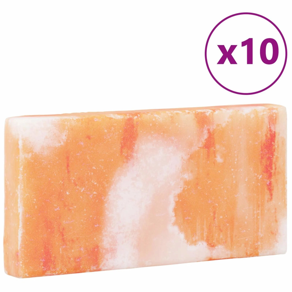 Pietre di Sale 10 pcs Rosa 20 x 2,5 x 10 cm Sale Rock