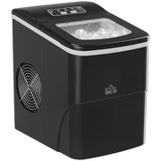 Macchina del Ghiaccio Portatile Autopulente ¨C Zephmum ¨C 12kg/24h Nero PP