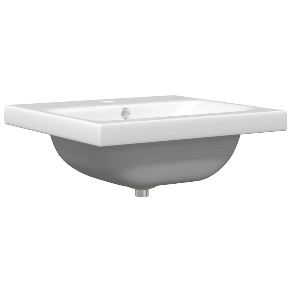 Set di mobili per il bagno 2 pcs Rovere Nero e Bianco 3393511