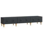 Mobile TV-Credenza per TV Nero 147 x 34,5 x 30 cm Legno ingegnerizzato 981928