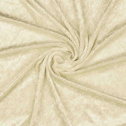 Panne fluweel stoffa 2m x 145cm per pezzo, non venduto per metro, stoffa liscia e allungabile per tende, costumi teatrali, abiti, tovaglie e decorazione (024 Ecru)