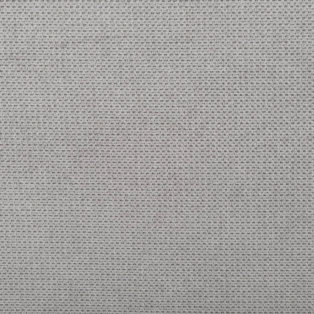 Letto Grigio Chiaro in tessuto Gambe in metallo nero 160 x 200 cm a doghe Camera da letto Classica Minimalista