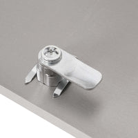 Cassetta postale singola V10 in acciaio inox con vetrino portanome