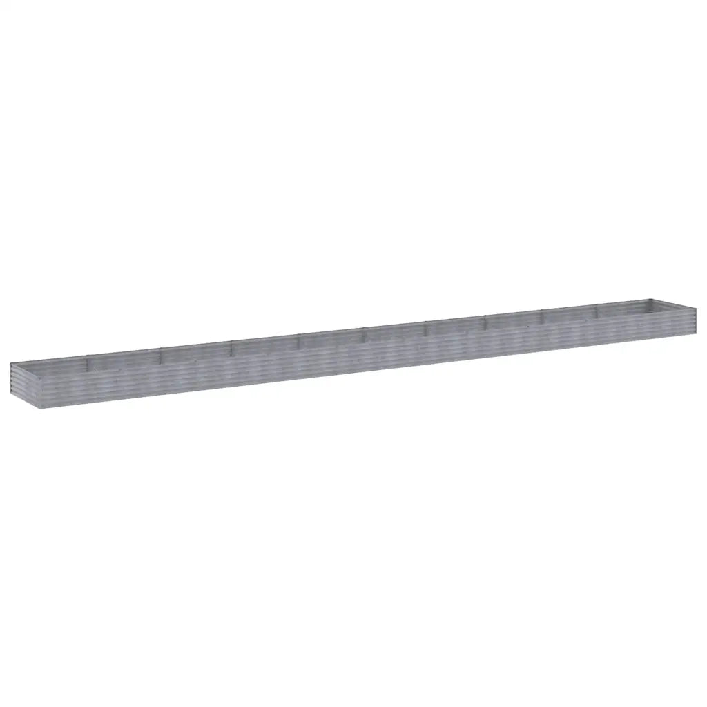Fioriera Rialzata da Giardino 960x100x36 cm in Acciaio Cortencod mxl 82295