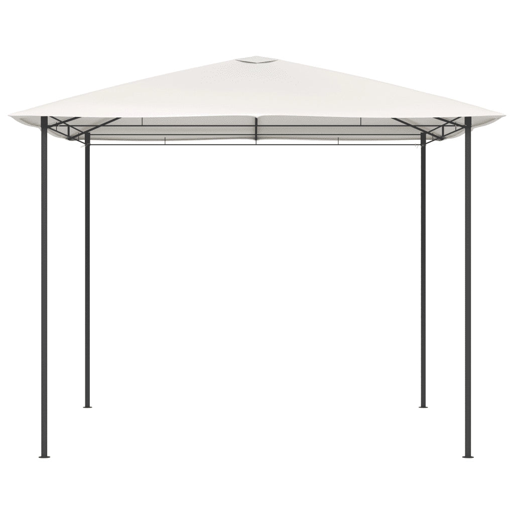 Gazebo 3x3x2,6 m Crema 160 g/mÂ²