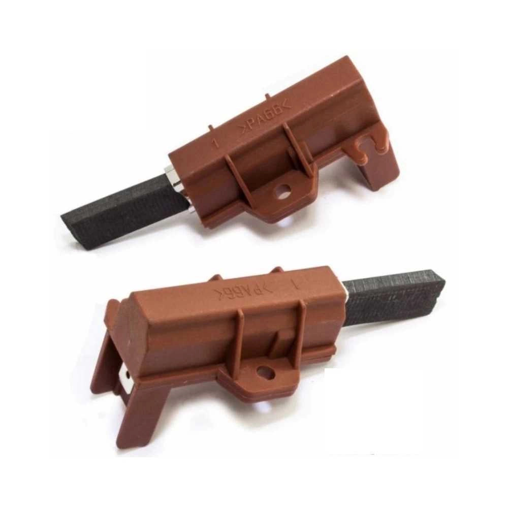 KIT 2PZ SPAZZOLE MOTORE LAVATRICE ARISTON CANDY C00196544 - Ariston Indesit