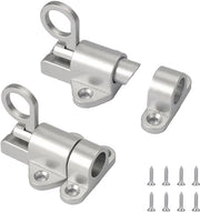 Chiusura automatica per porte - Blocco automatico della porta - Chiusura della porta - Sicurezza - Durabilità - Lega di alluminio - Finitura confortevole - Blocco della porta con serratura