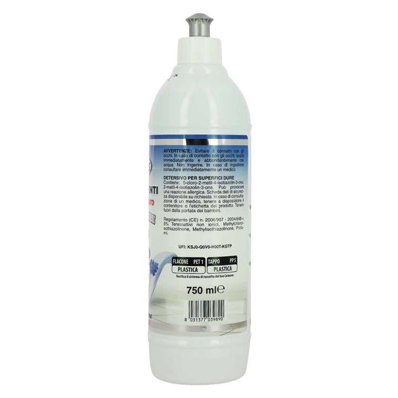 MAURY'S LAVAPAVIMENTI SUPERPROFUMATO SQUEEZABLE 750ML, SET 3PZ INFINITY BLU