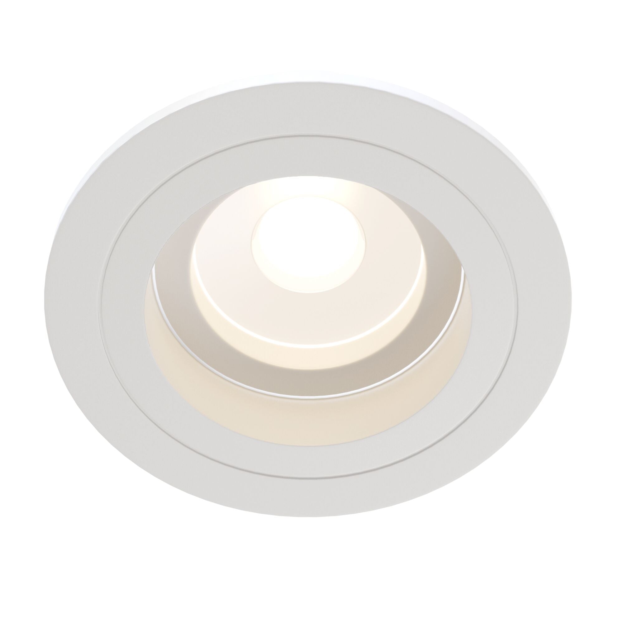 Faretto da incasso Downlight in Alluminio Atom Bianco