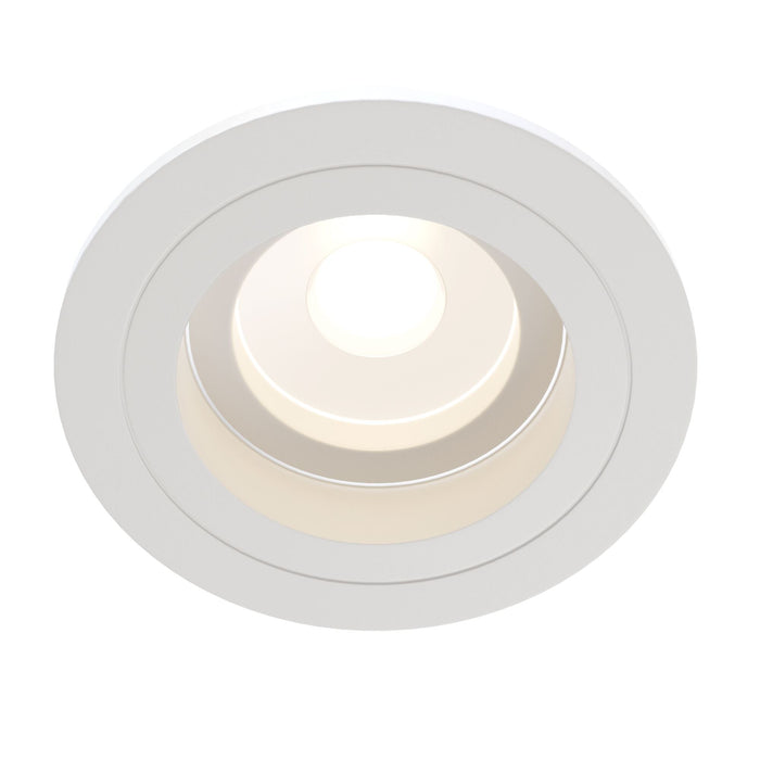 Faretto da incasso Downlight in Alluminio Atom Bianco