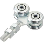 CARRELLO PER PORTONI SCORREVOLI A 4 CUSCINETTI Ø 44 mm - M12