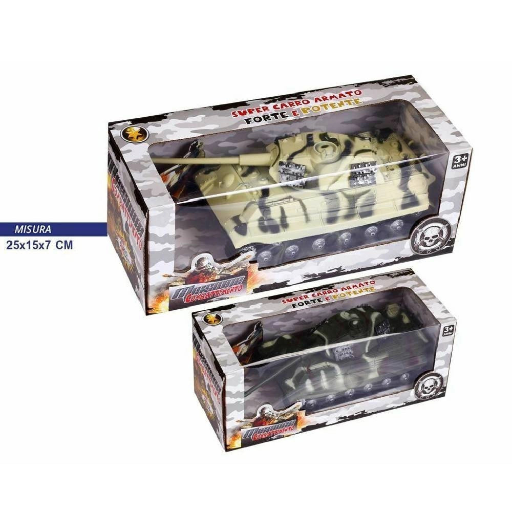 Trade Shop - Missione Combattimento Carrarmato Militare Carro Armato Giocattolo Gioco Bambini -