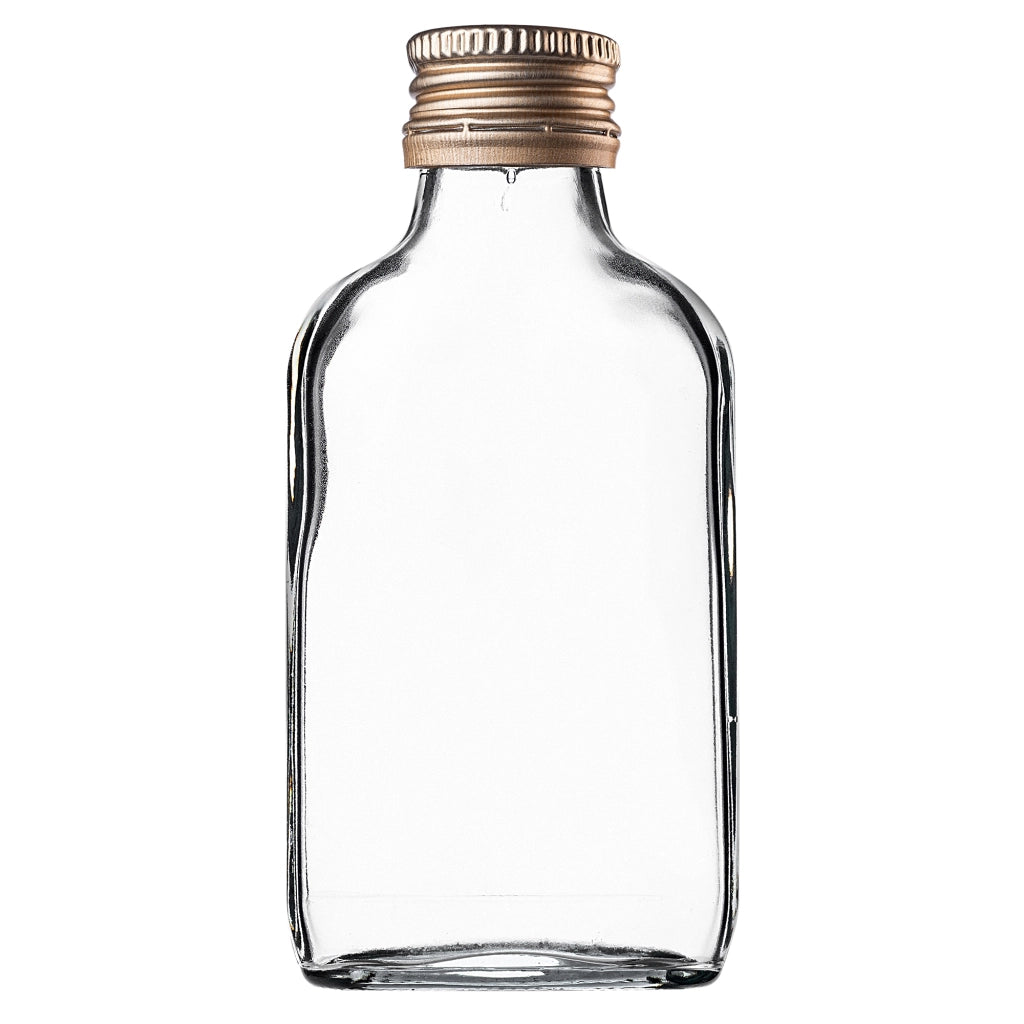 KADAX Flask Bottle 100ml Con Tappo Oro 50pz.
