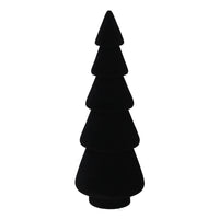 Albero legno e velluto nero cm Ø9xh25
