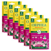 Orphea Salvalana Foglietti Cassetti e Armadi, Agisce per 12 Settimane, 6 x 12 Foglietti, Patchouli della Malesia