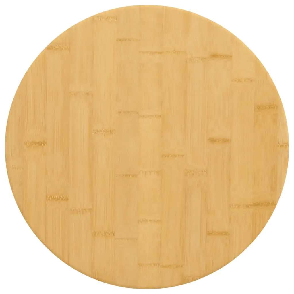 Piano del Tavolo Ã˜50x1,5 cm in BambÃ¹cod mxl 73413