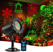 Lanterna laser a stella con proiezione rossa e verde, illuminazione laser esterna acqua resistente, lampada laser per piattaforma di osservazione stellare