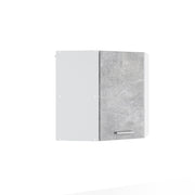 Mobile angolare da cucina R-Line Calcestruzzo/Bianco 57 cm Vicco