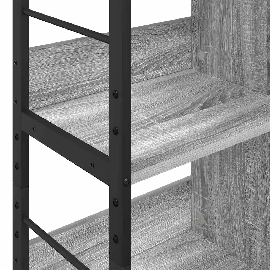 Libreria Grigio Sonoma 82 x 32 x 112 cm Legno multistrato