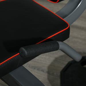 Seated Calf Machine 32 posizioni da Seduti 100x90x105 cm Grigio e Nero