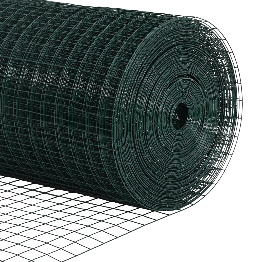 Set di pali per recinzione Set di 2 Verde