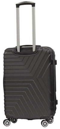 Trolley Valigia Media Rigida in ABS 4 Ruote TSA Ravizzoni Calipso Grigia