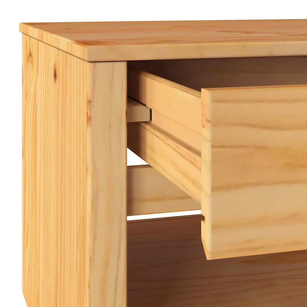 Tavolino da salotto con cassetto Drammen Rovere 99 x 55 x 45 cm 42003044