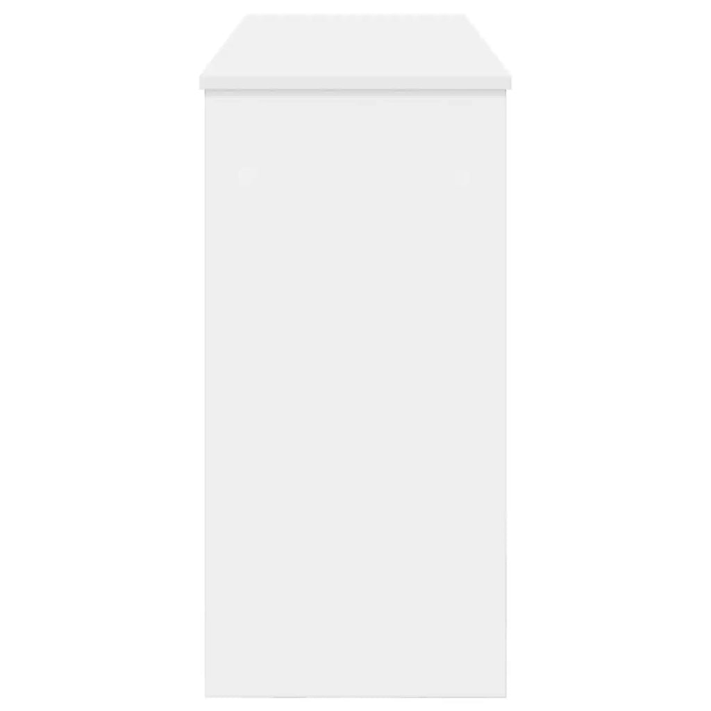 Supporto per Tastiera Bianco 130 x 32 x 64 cm Legno multistrato 899479