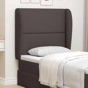 Orecchia della Testata Marrone 80 x 23 x 6 cm Tessuto