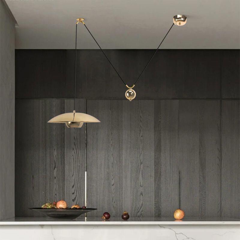 Lampada Da Soffitto APP1451-1CP Gold