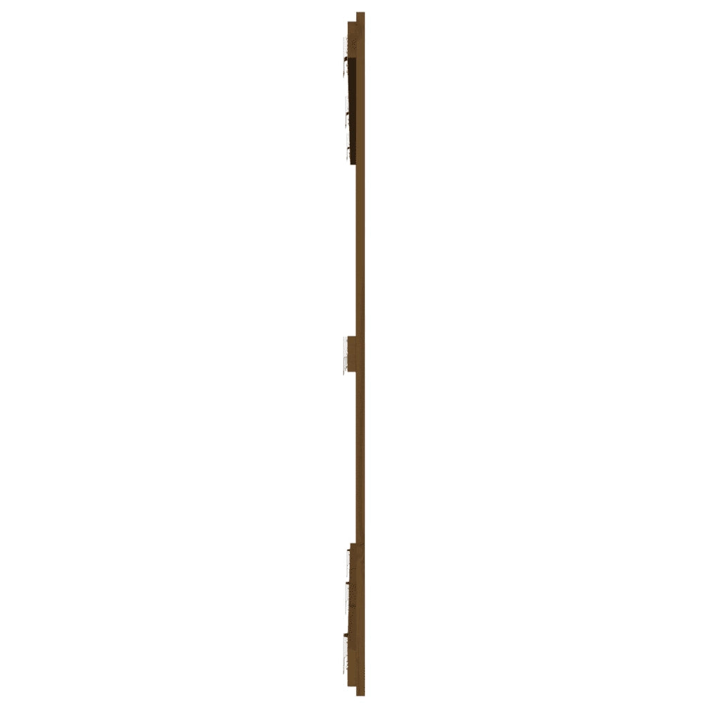 Testiera da Parete Ambra 159,5x3x110 cm Legno Massello di Pino