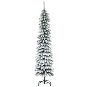 Albero di Natale Artificiale ¨C Zephmum ¨C Verde/Bianco 180 cm