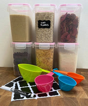 Contenitori a chiusura ermetica per magazzino - Scatole per conservazione - Contenitori a chiusura ermetica per cucina