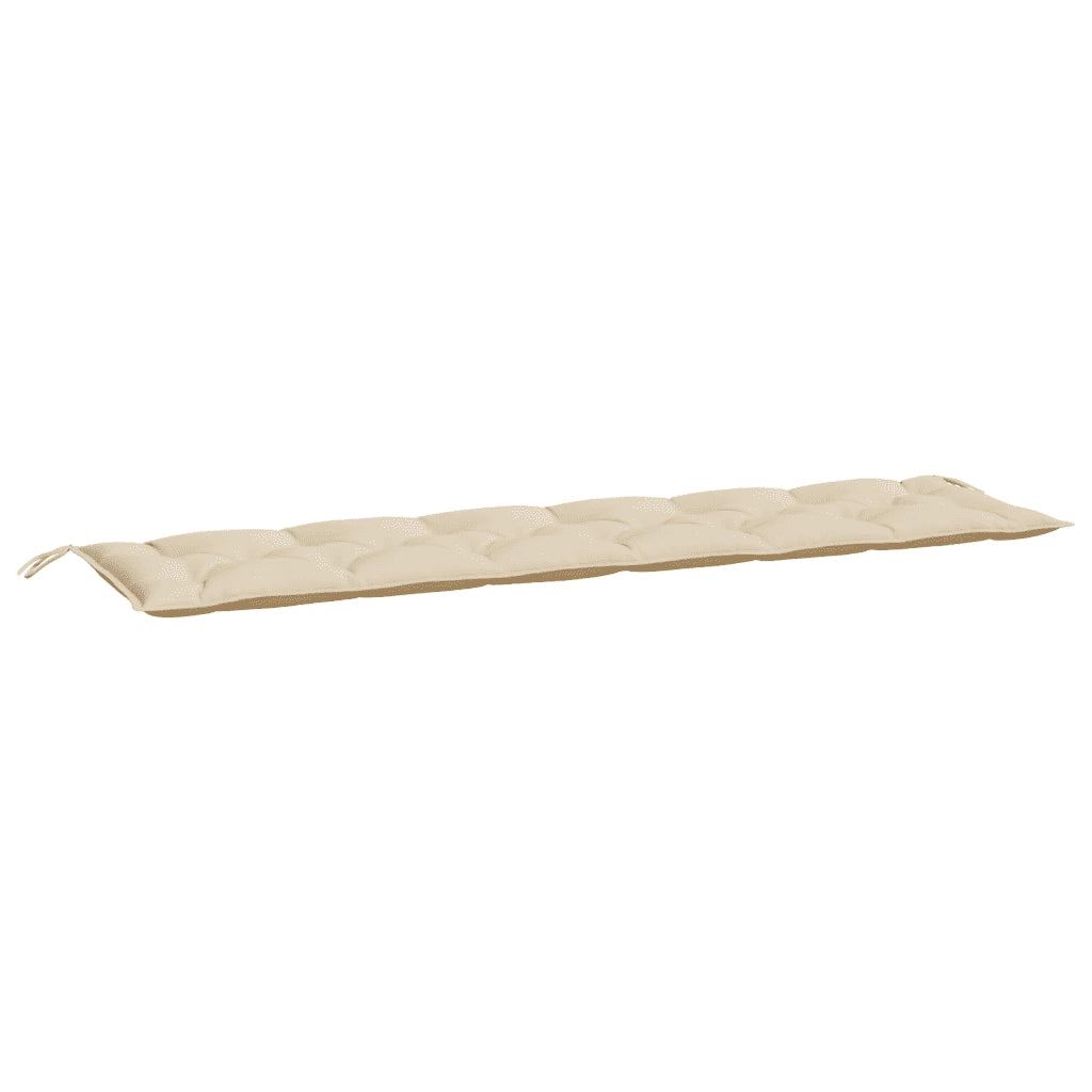 Cuscino per Panca Beige 200x50x7 cm in Tessuto Oxford 361643
