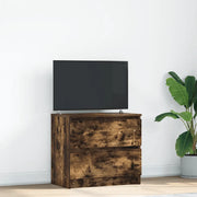 Mobile TV-Credenza per TV-Console TV Rovere Fumo 60x35x54 cm in Legno Multistrato