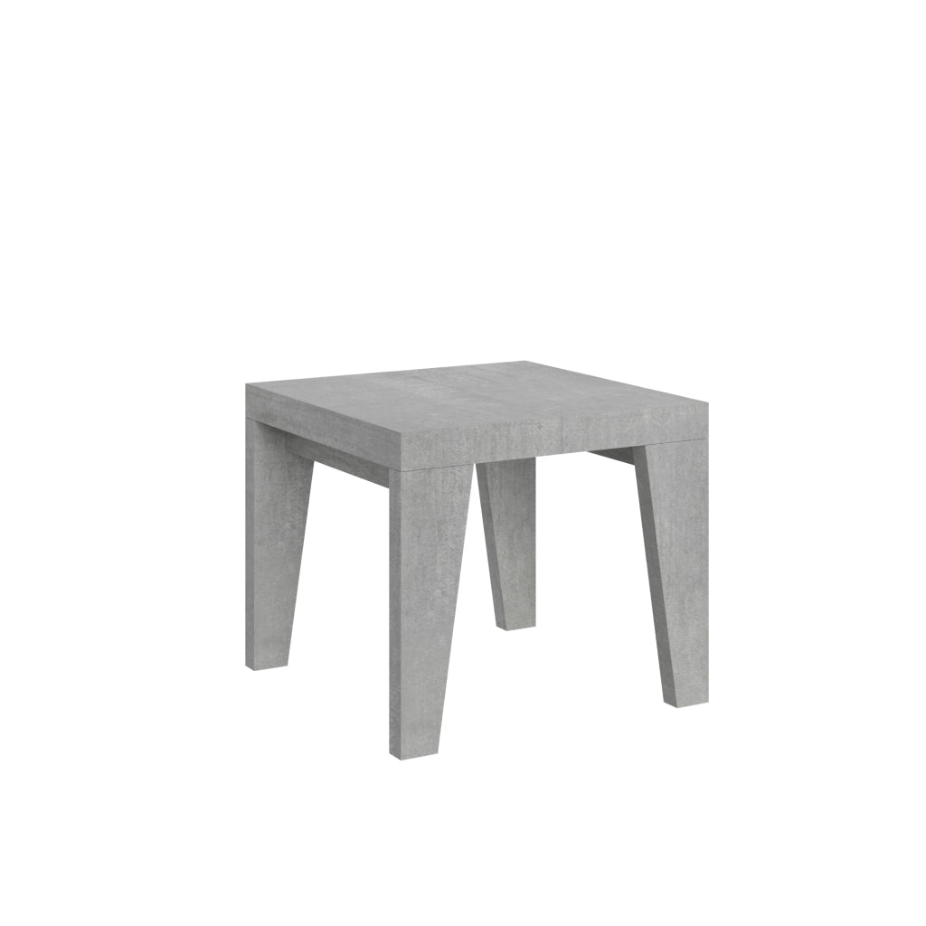 Tavolo allungabile 90x90/246 cm Naxor Cemento
