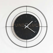 Orologio da parete contemporaneo Nudo piccolo Nero