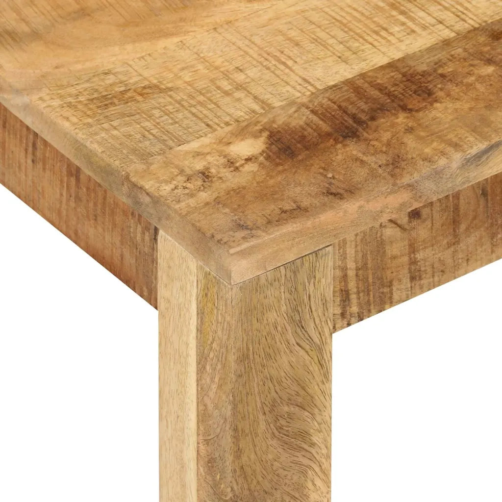 Tavolino da Salotto 55x55x35 cm in Legno Massello di Mango 350321
