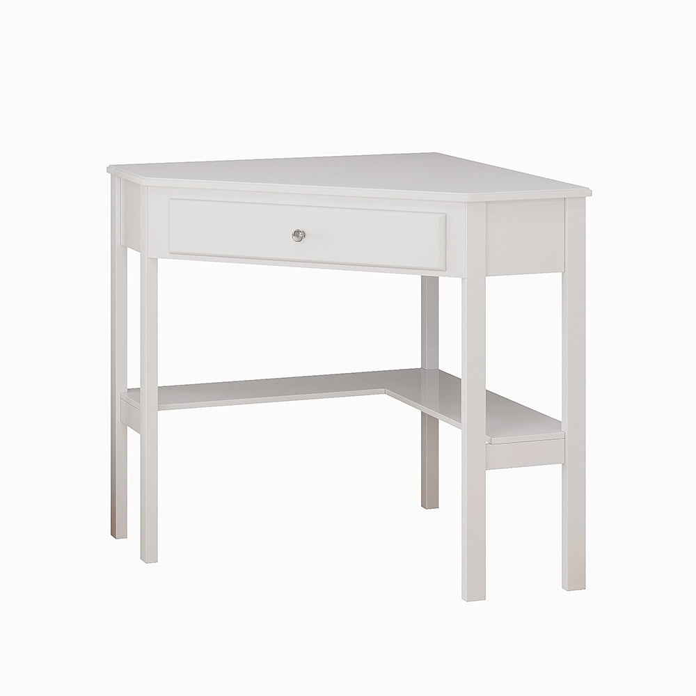 Vicco Tavolo da trucco ad angolo Bianco 75 x 76.8 cm ,con cassetto