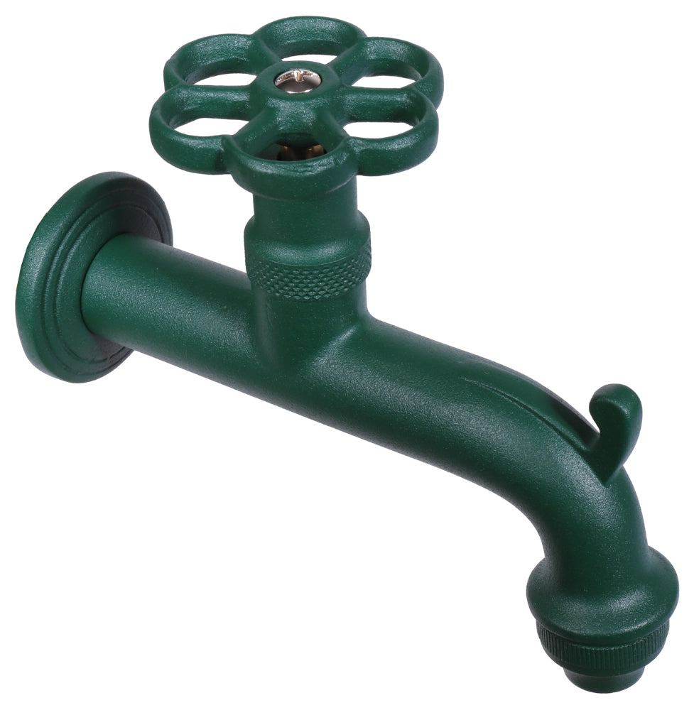 Rubinetto colorato in ottone Belfer Ø 22mm Colore: Verde
