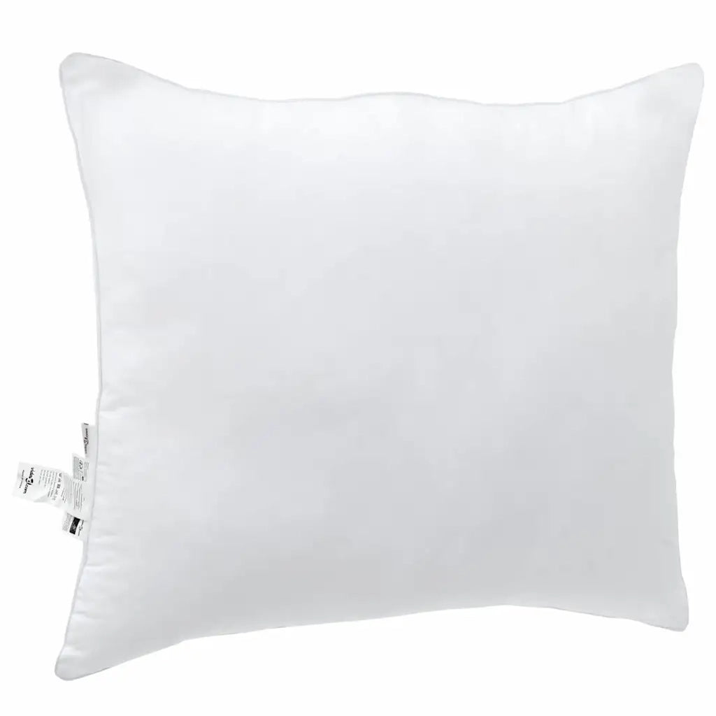 Cuscino 2 pz Bianco 80 x 80 x 40 cm Cotone e Poliestere CFW3445415